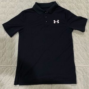 Boys Medium Under Armour golf shirt